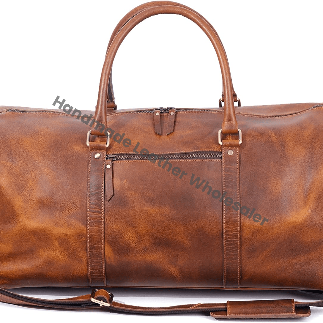 Leather Trolley Bag