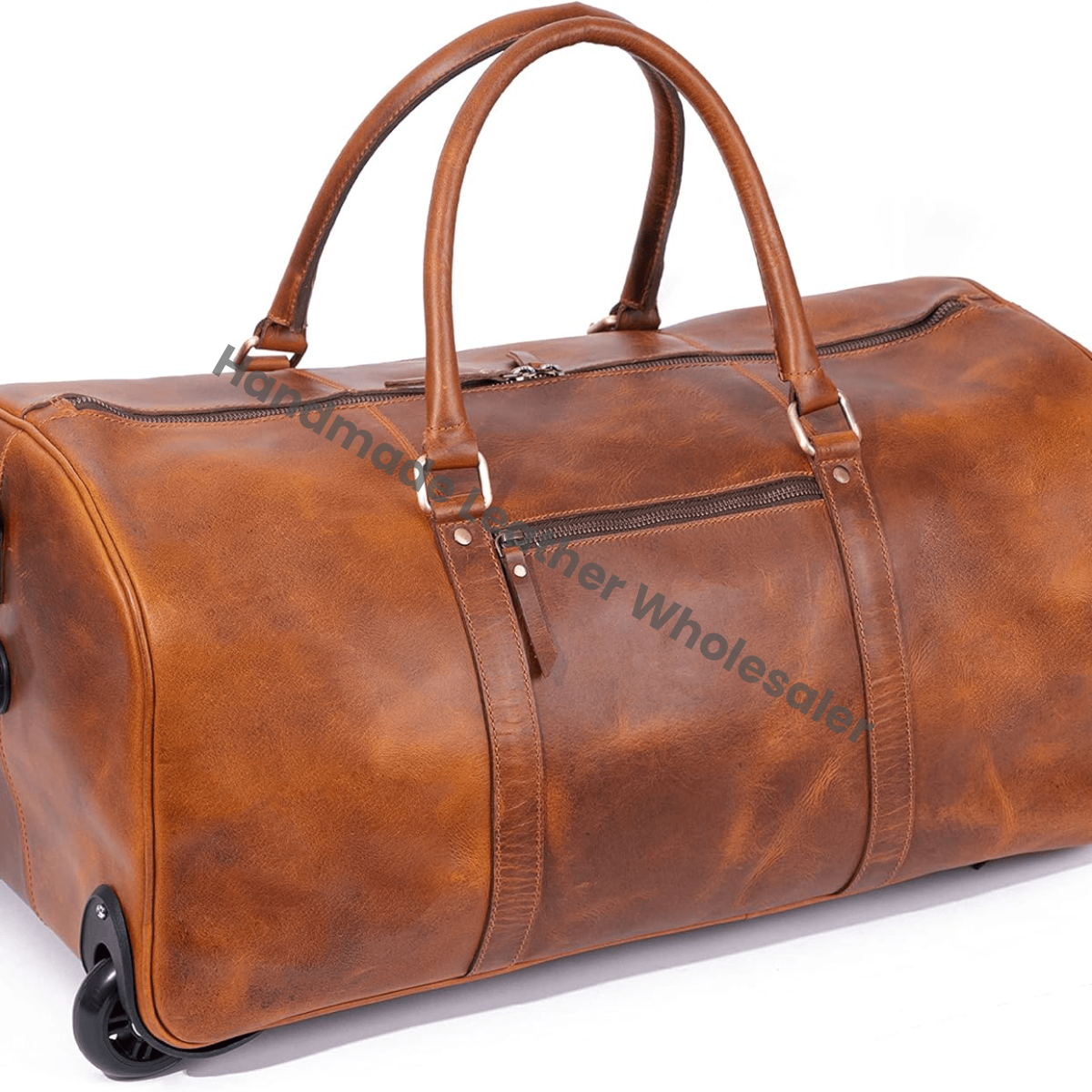 Leather Trolley Bag