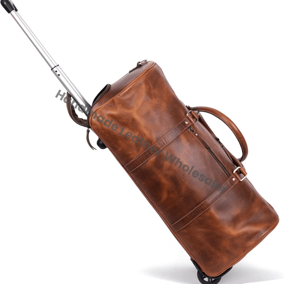 Leather Trolley Bag