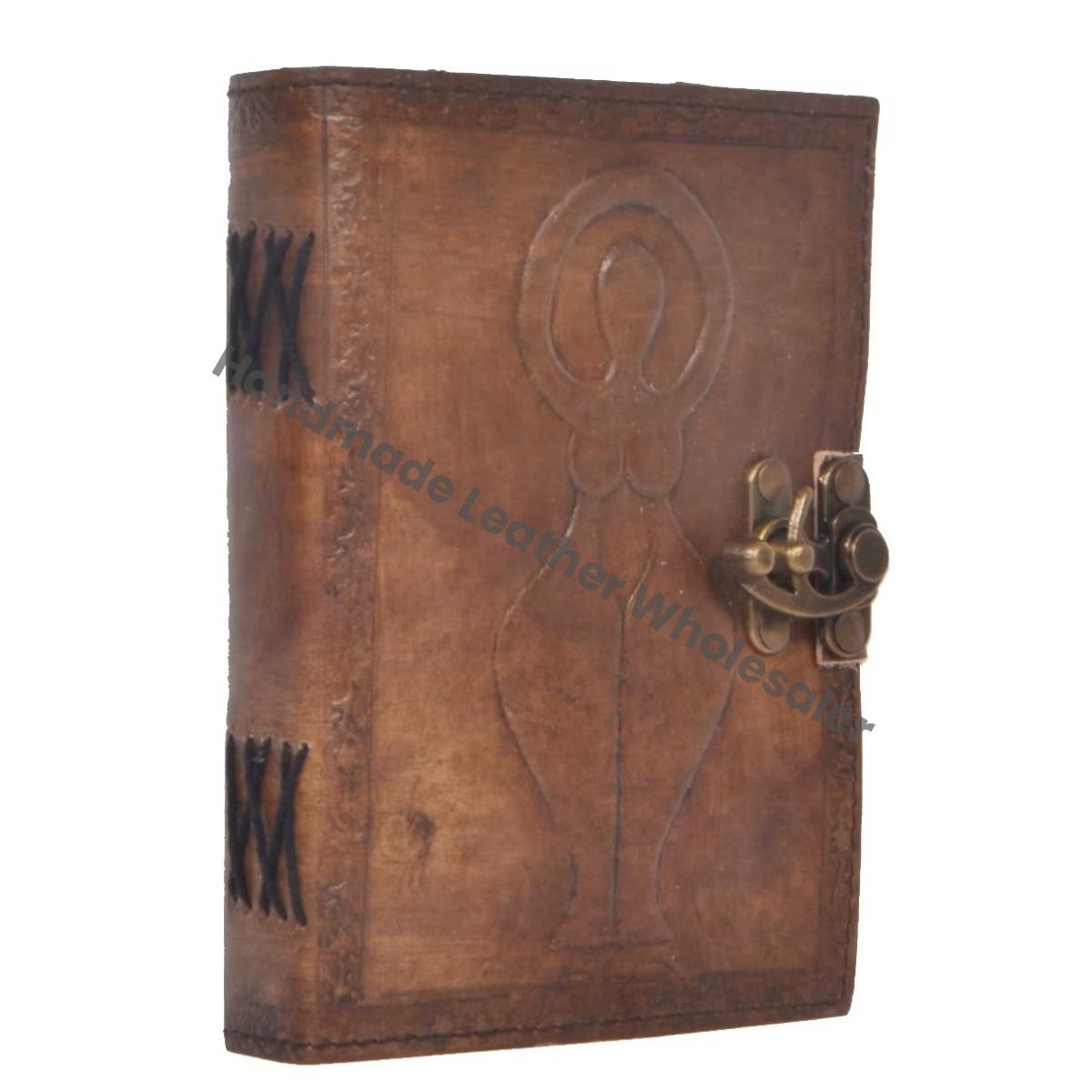 Mother Earth Grimoire Handmade Leather Celtic Embossed Journal Book Shadows Notebook Diary College Poetry Sketch Gift Custom