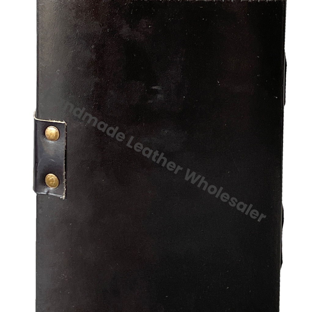 Natural Handicraft Chakra Medieval Stone Embossed Handmade Leather A4 Journal Notebook Office Diary College Poetry
