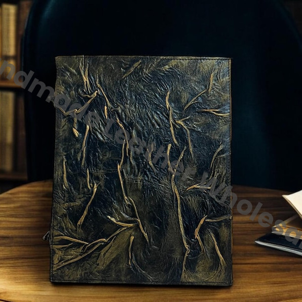 Necronomicon Evil Dead Book – Leather Grimoire Journal, Horror Prop gift