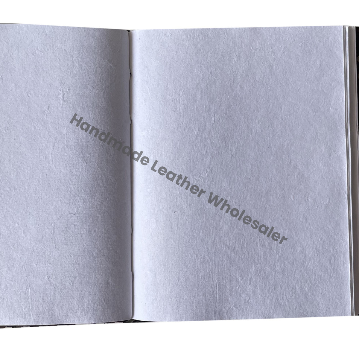 New Brown Leather Thread Sewing Spiral Binding Handmade Embossed Hard Cover Journal Notebook Office Diary College Poetry Gift