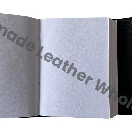 Owl Leather Journal for Women Deckle Pages Handmade Emboss Notebook Sketchbook Vintage Dairy for Traveler for Girls Boy