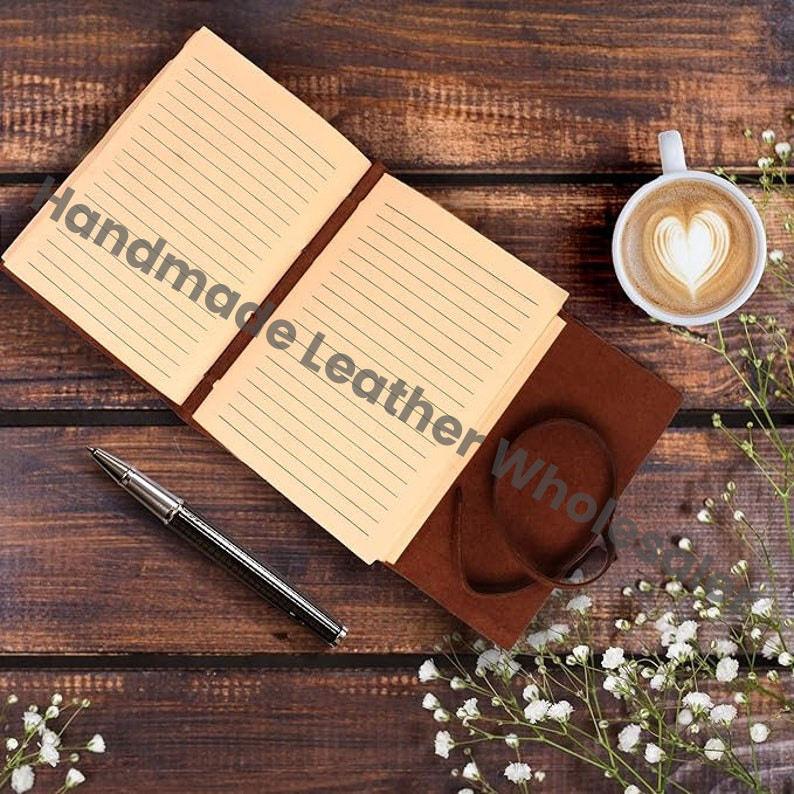 Personalized Celtic Heart Leather Journal: Handmade Writing Travel Sketchbook