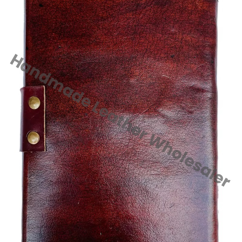 Personalized Handmade Vintage Genuine Brown Leather Travel Journal Custom Leather Notebook High Quality Planner Gift Hardcover