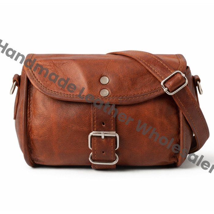 Personalized Leather Bicycle Bag: Vintage Saddle Pannier, Handlebar Bag