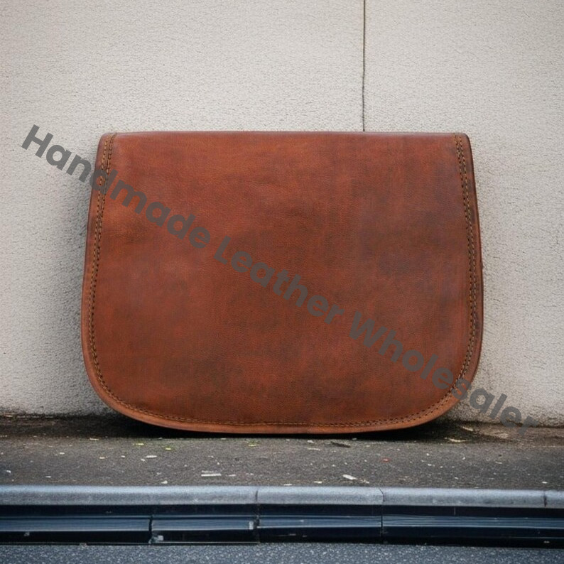 Personalized Leather Crossbody Bag: Monogrammed Travel Purse