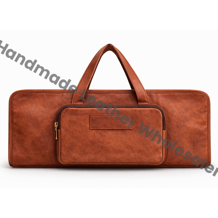 Personalized Leather Drumstick Bag - Gift for Drummer, Musician, Drumstick Holder