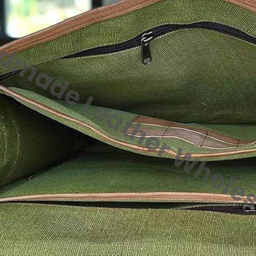 Personalized Leather Messenger Bag: Rustic Vintage Crossbody Laptop Briefcase