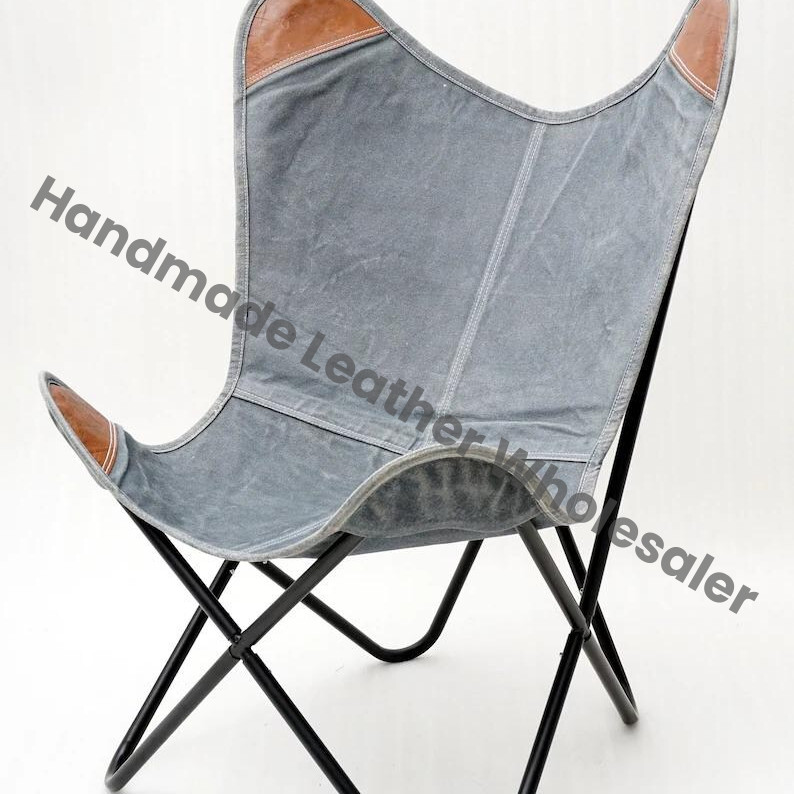 Premium Leather Butterfly Chair - Polo Leather Butterfly Chair Replacement Cover