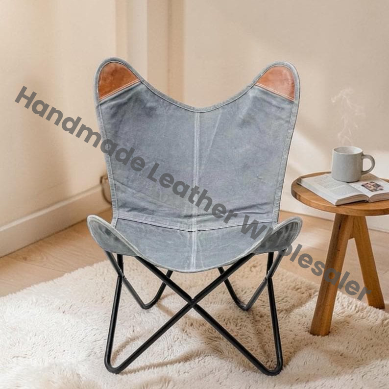 Premium Leather Butterfly Chair - Polo Leather Butterfly Chair Replacement Cover