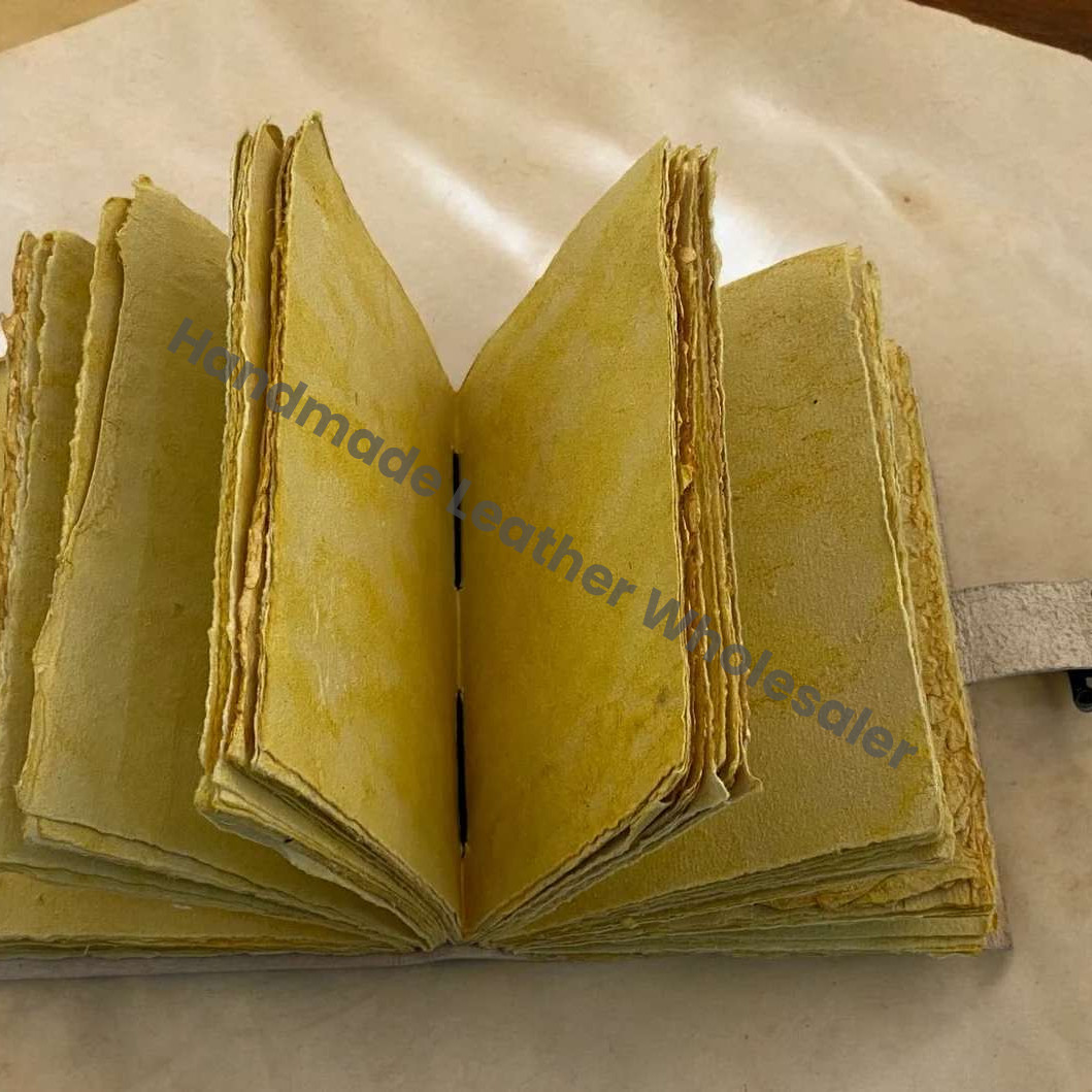 Raven Leather Witchy Journal Gifts | Gothic Grimoire Notebook | Handmade Book of Shadows | Vintage Leather Journal