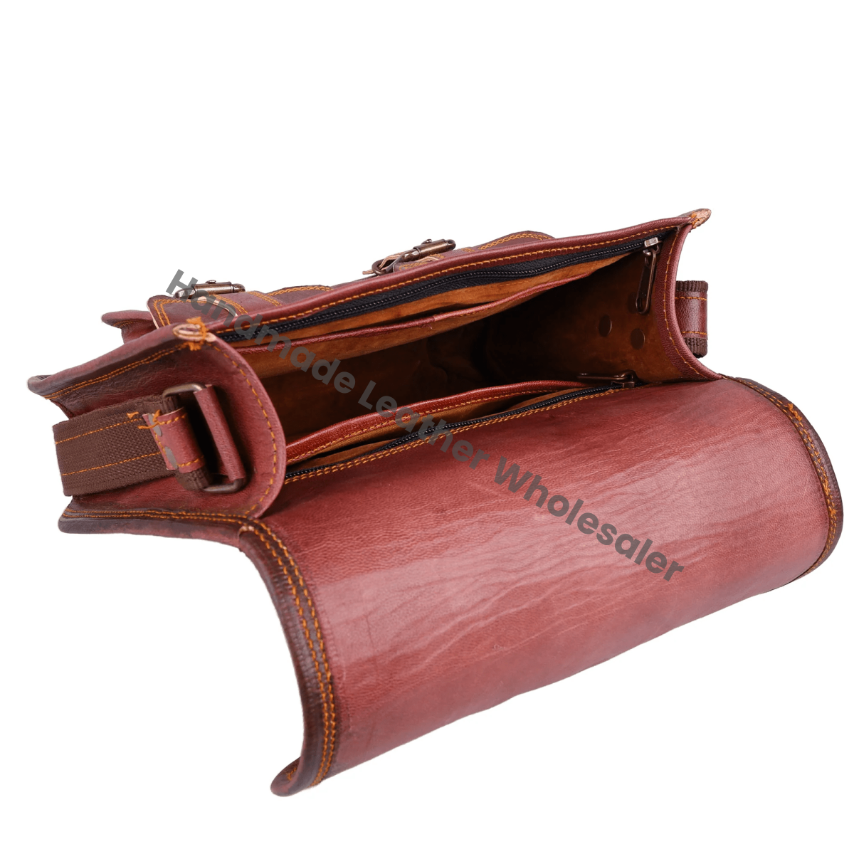 Real Leather Satchel Bag For Women