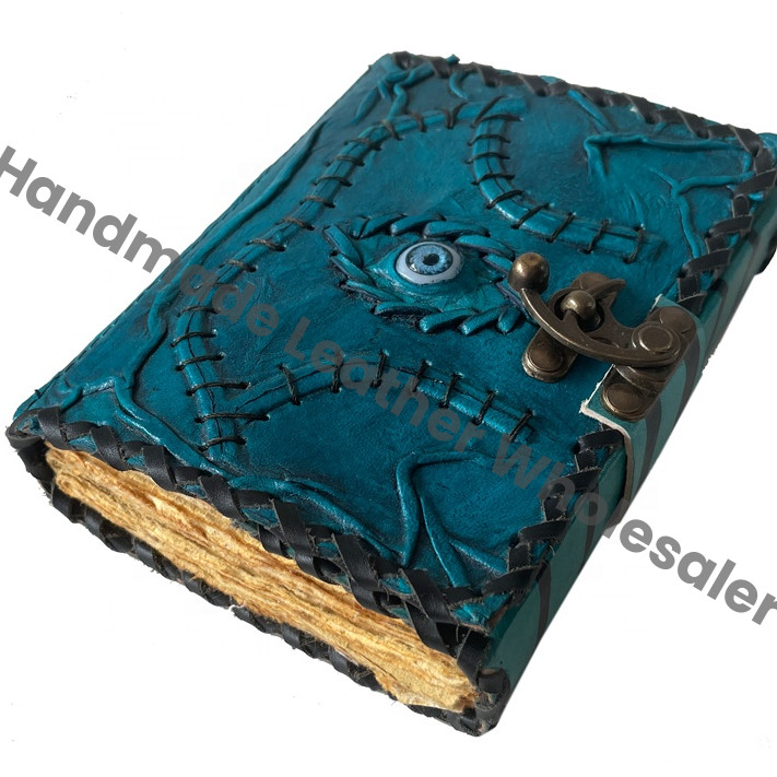 Spell Books Handmade Thread Sewing Recycled Deckle Hocus Pocus Book Spell God Eye Magical Blank Pages Gift Cover Hard