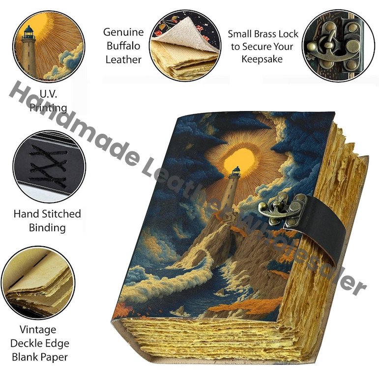 The Tower Tarot Journal: Gothic Handmade Grimoire - Witchy Sketchbook