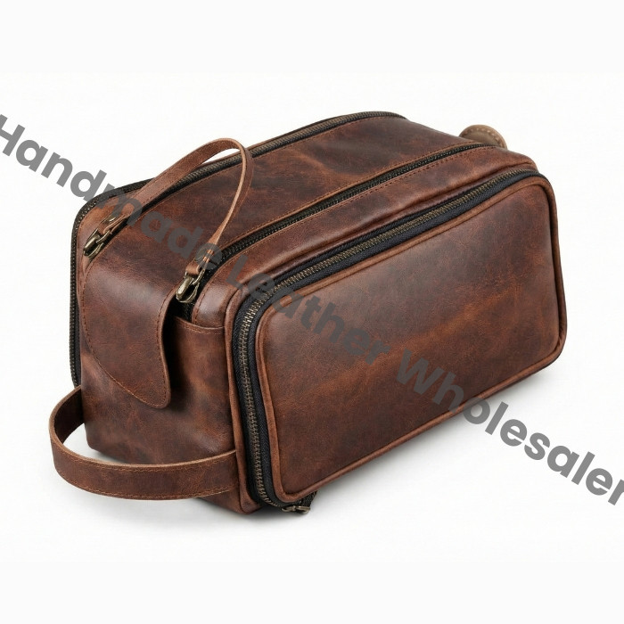 Toiletry Bag Personalized Leather Dopp Kit: Travel , Groomsmen Gift for men