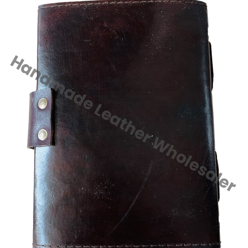 Tree Life Vintage Leather Journal Antique Handmade Cotton Paper Brown Drawing Sketchbook Custom Logo Gift Writing Bound Diary
