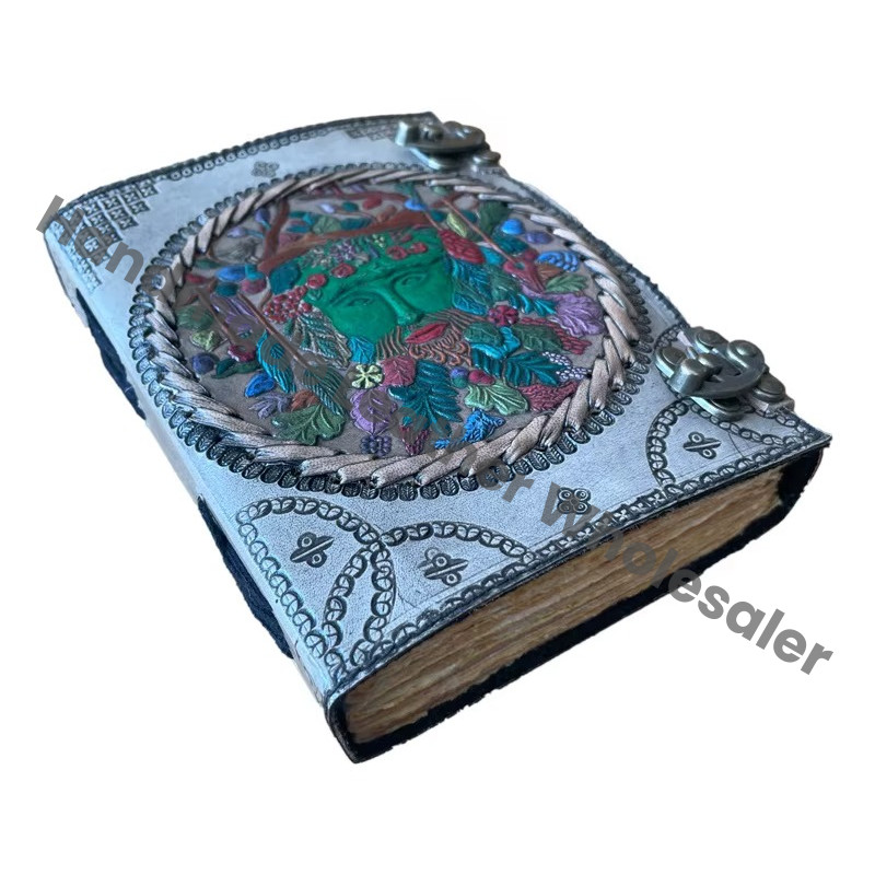 Tree Man Book Shadows Hardcover Spiral Classic Vintage Spell Book Notebook Recyclable Handmade Paper Sketchbook Travel Gift