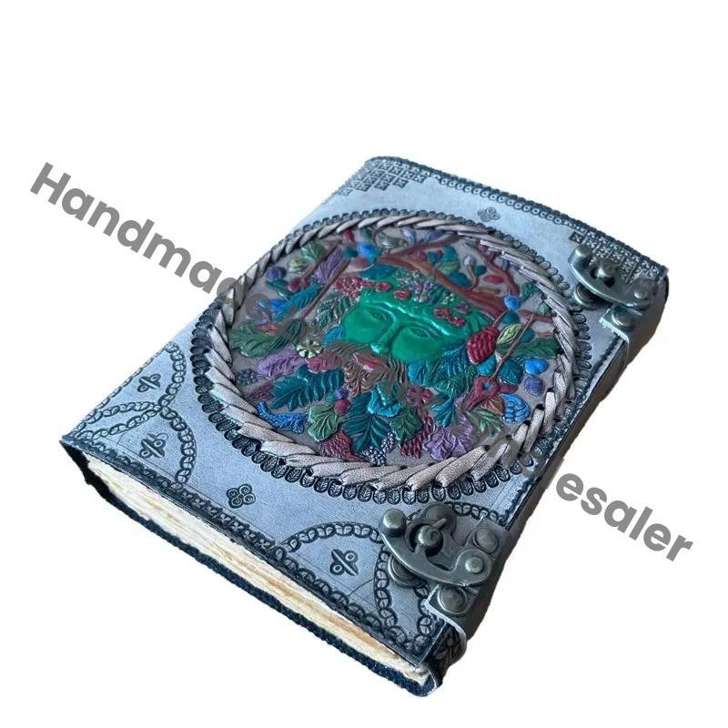 Tree Man Book Shadows Hardcover Spiral Classic Vintage Spell Book Notebook Recyclable Handmade Paper Sketchbook Travel Gift