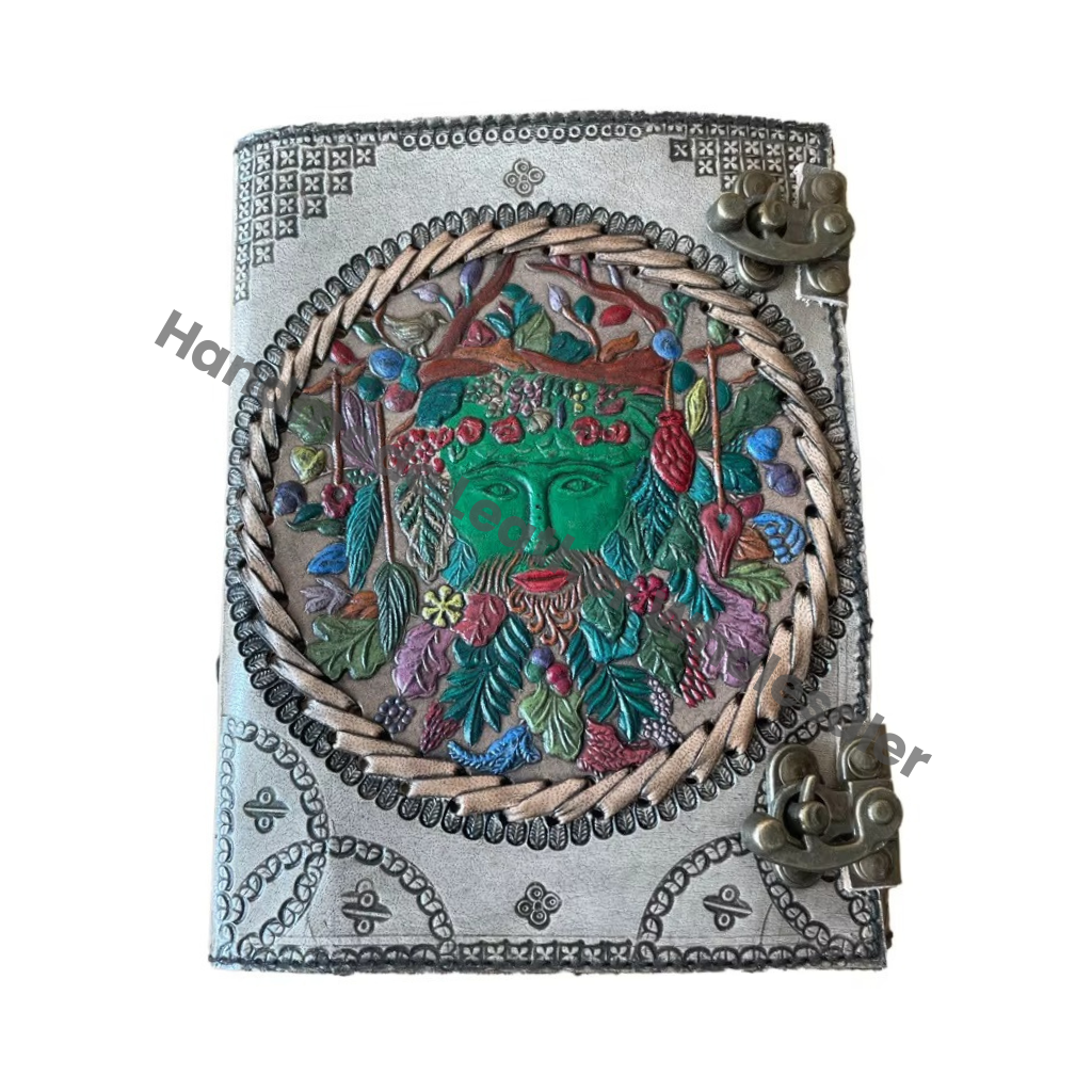 Tree Man Book Shadows Hardcover Spiral Classic Vintage Spell Book Notebook Recyclable Handmade Paper Sketchbook Travel Gift