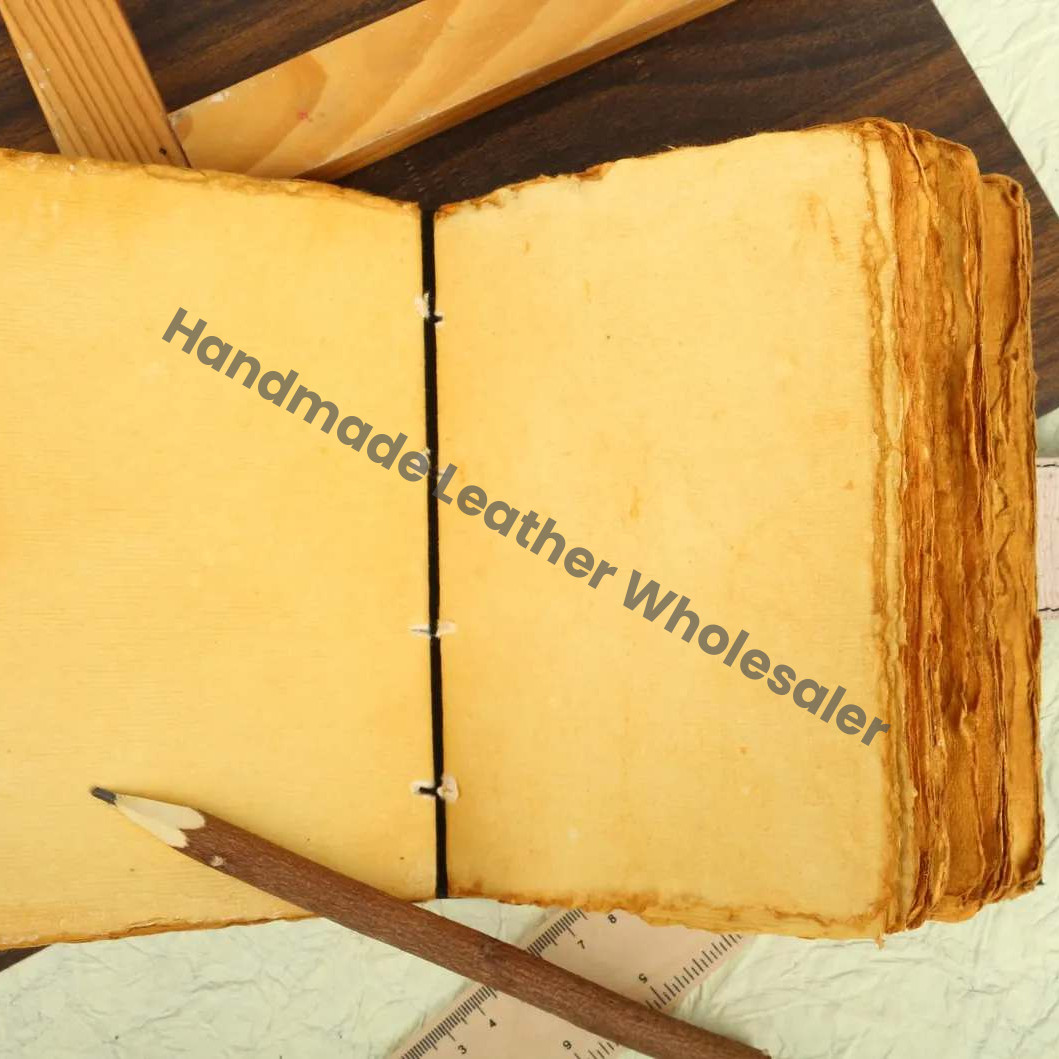 Tree of Life Leather Grimoire Journal: Blank Book of Shadows