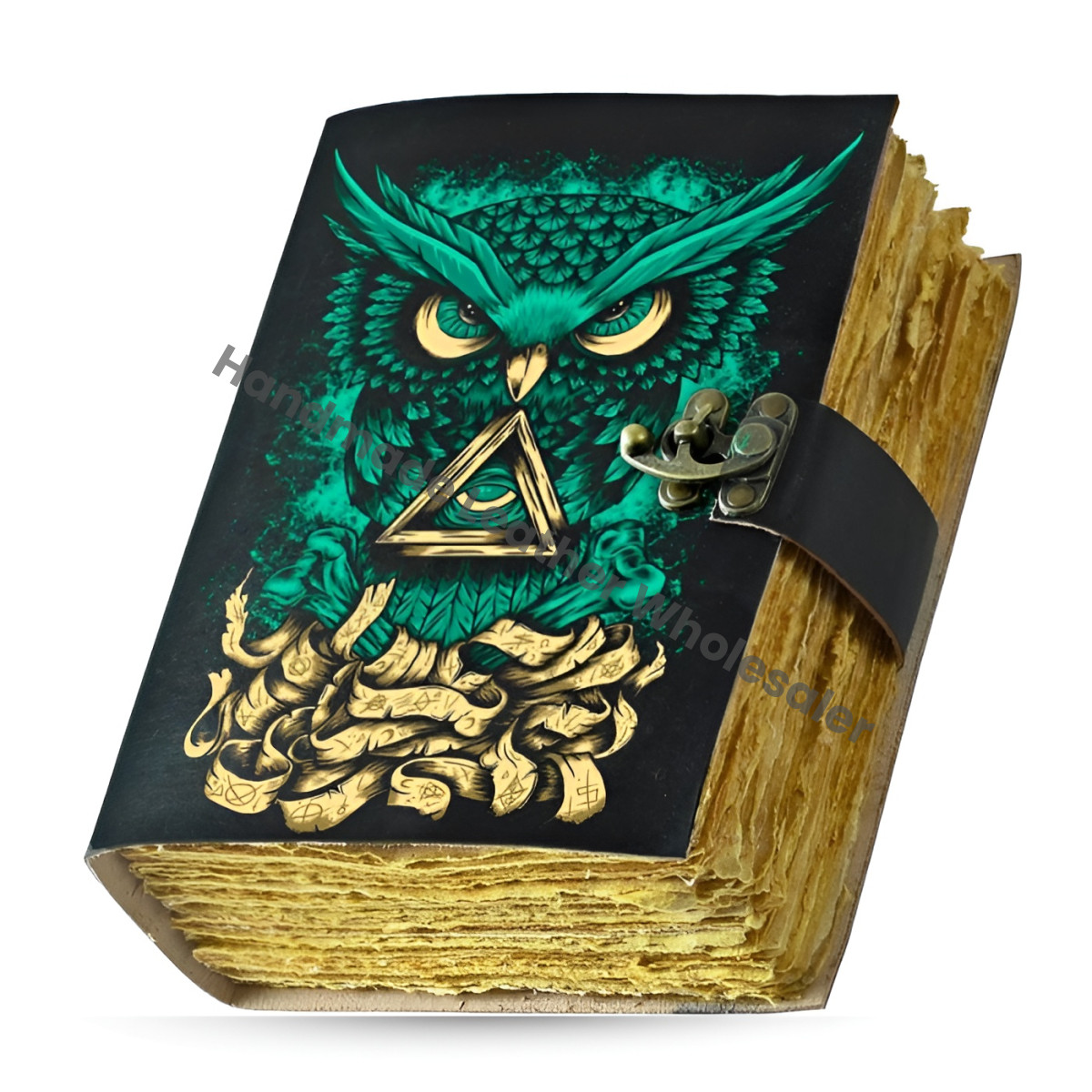 Tree of Life Leather Grimoire Journal: Large Spell Book, Celestial Gifts