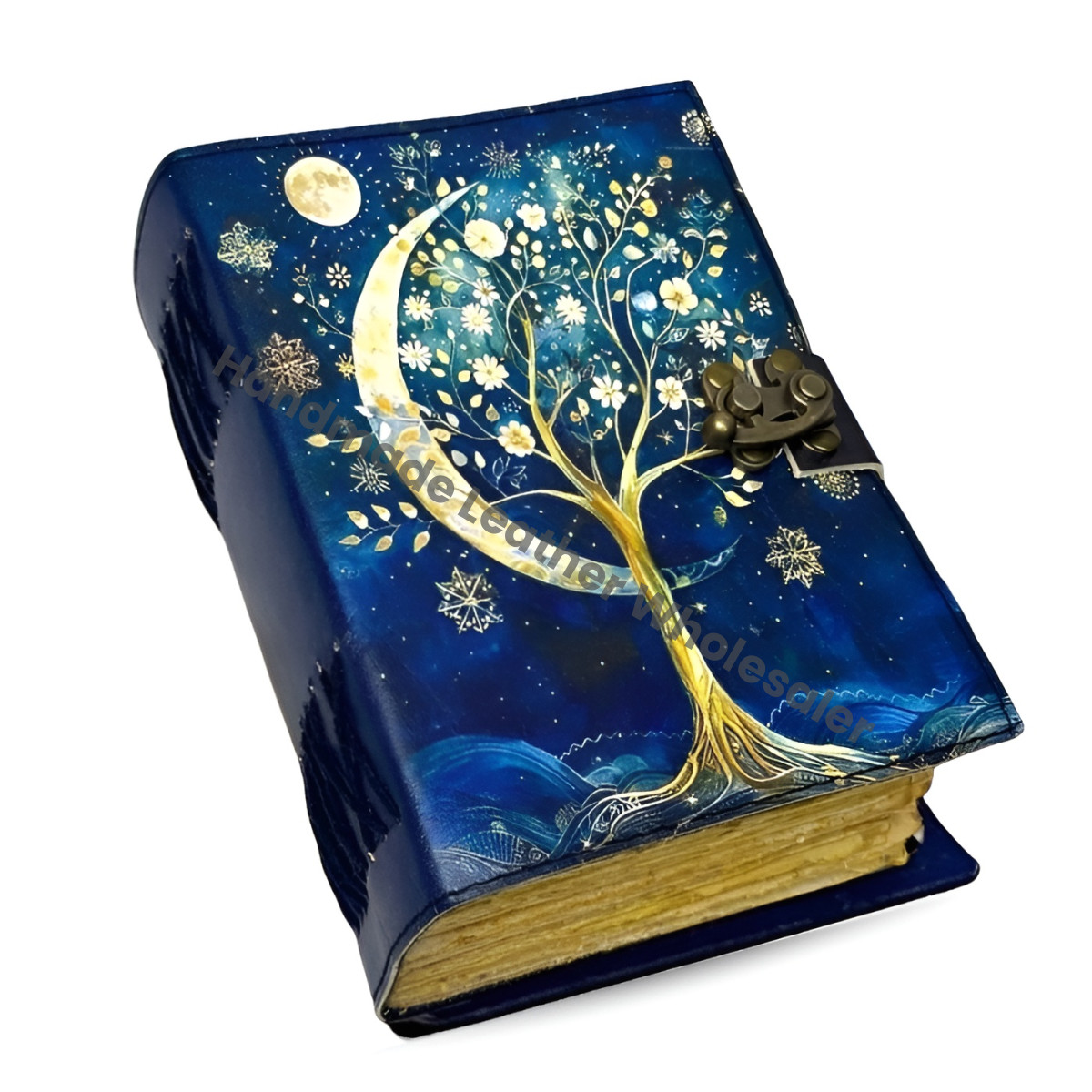 Tree of life leather journal – Book of Shadows | Witchcraft Spellbook | Wiccan Pagan Journal | Gothic Occult Notebook Gift