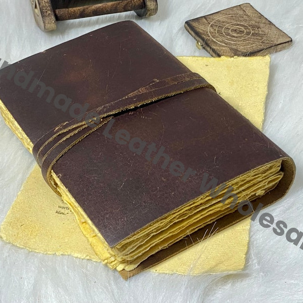 Tree of Life Leather Journal: Handmade Sketchbook, Junk Writing Travelling Journal