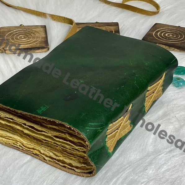 Tree of Life Leather Journal: Handmade Vintage Grimoire