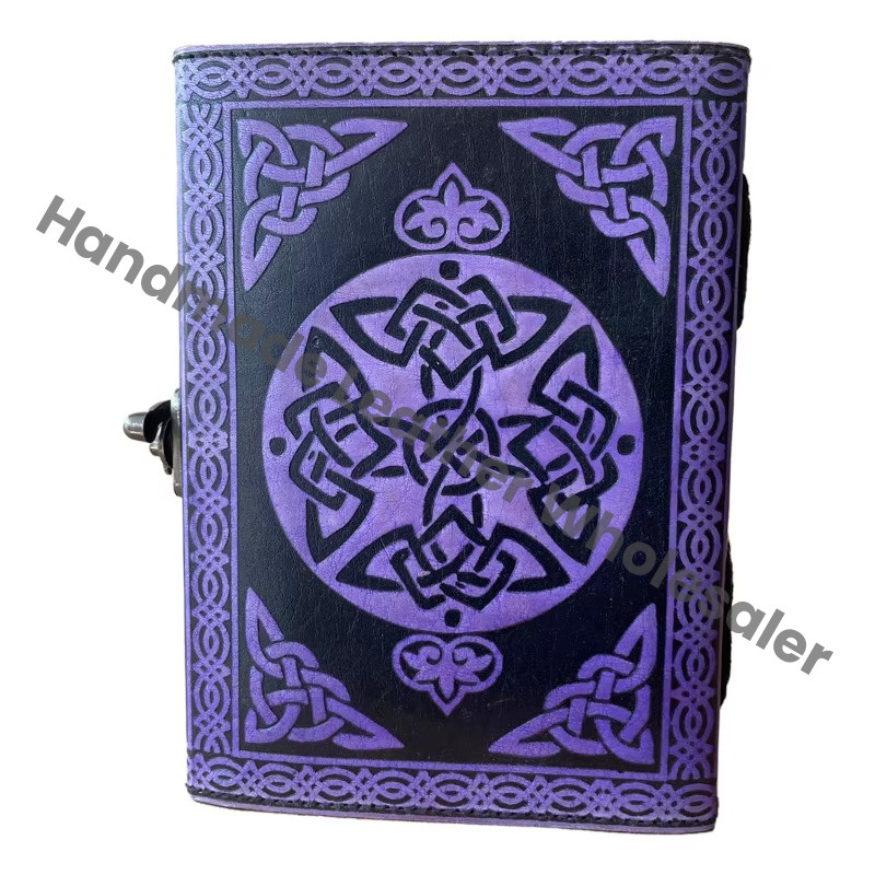 Unicorn Leather Journal Embossed Handmade Personal Diary Unlined Gift Antique Deckle Art Paper Personalized