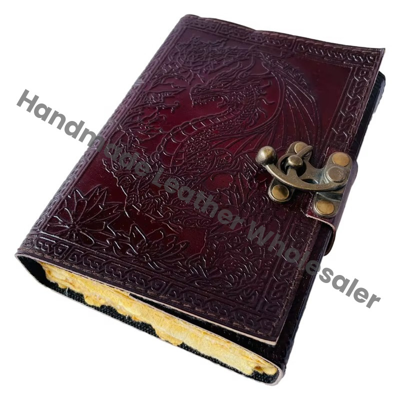 Vintage book of Spells Bound Notebooks Travel Writing office Handmade Wiccan Planner C Lock Women Journals Gift For Anniversary