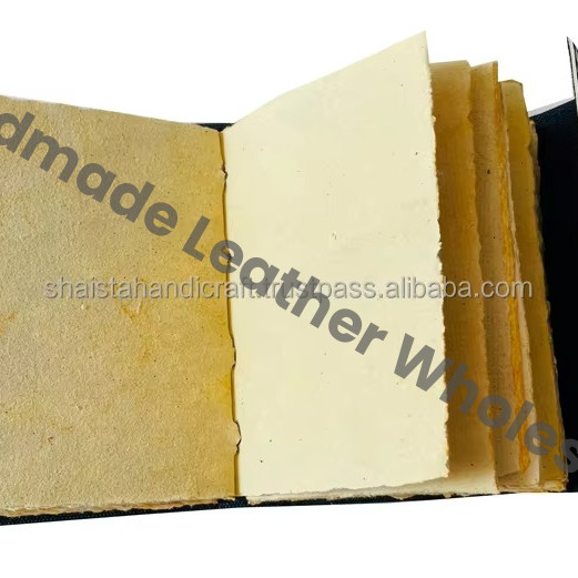 Vintage Dragon Leather Journal Yellow Genuine Leather Notebooks for Students Wholesale School Office Supplies DND Journals