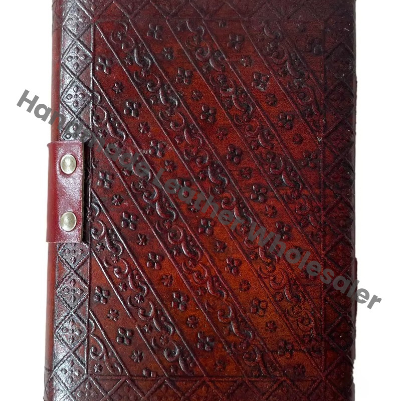 Vintage Dragon Leather Journal Yellow Genuine Leather Notebooks for Students Wholesale School Office Supplies DND Journals