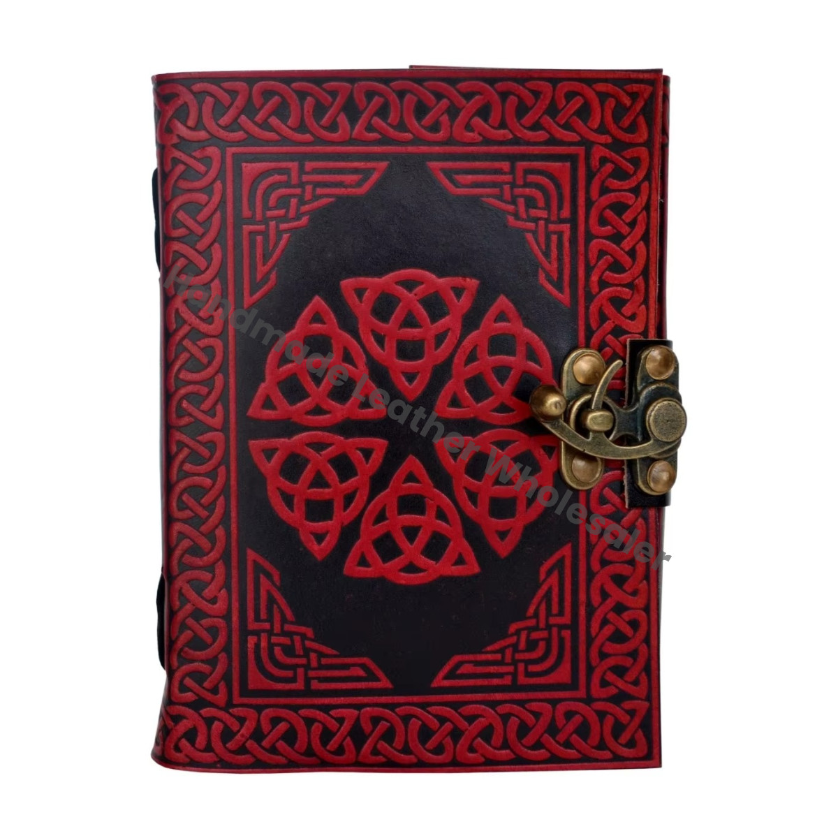 vintage flower leather journal handmade notebooks woman large book of Shadows Travel Planner Writing sketchbook supplies diary