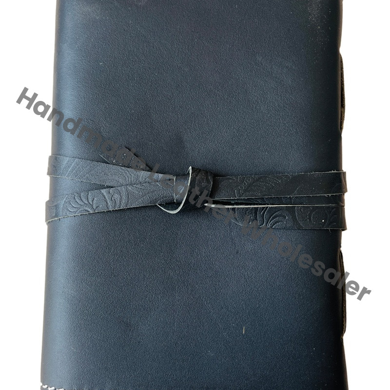 Vintage Hardcover Leather Journal Notebook Gift with Deckle Edge Manual Account Book Sketchbook & Writing Journal
