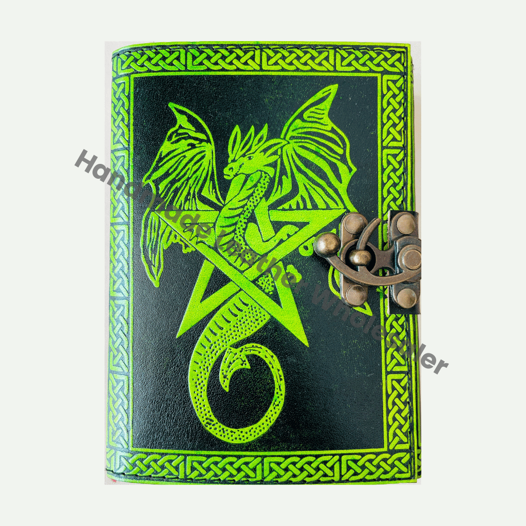Vintage Leather Hardcover Embossed Women's Journal with Deckle Edge Pages Custom Logo Option Gift for Office/School Use