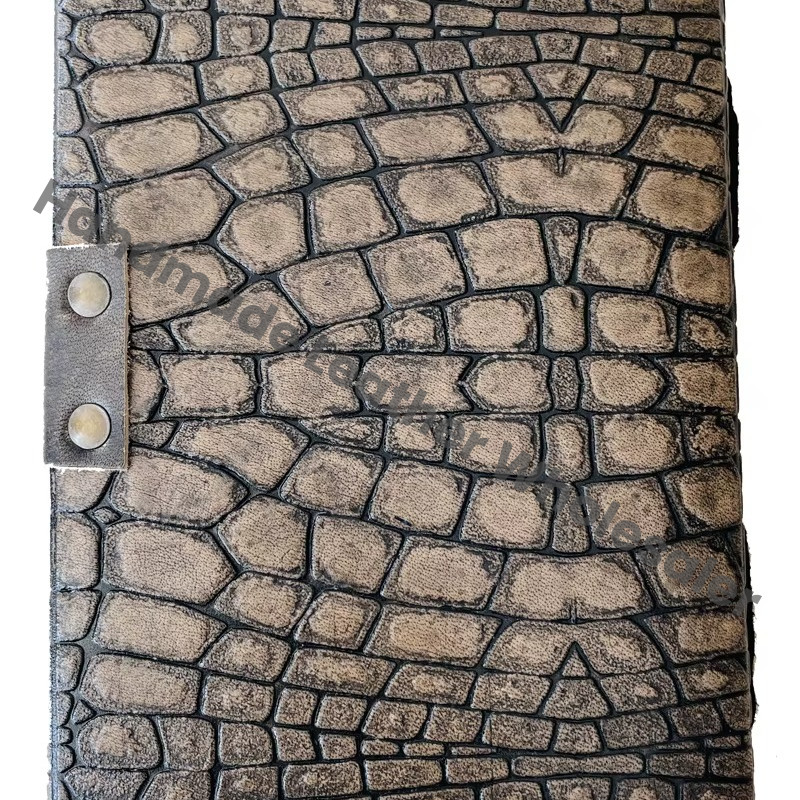 Vintage Leather Hardcover Journal Antique Handmade Deckle Edge Paper Bound Book of Shadows Sketchbook Drawing Gift Anniversary