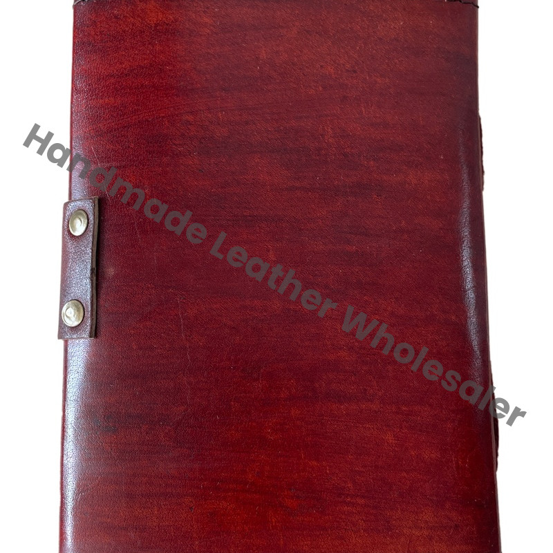 Vintage Leather Spiral Binding Wiccan Journals Charmed Spell Antique Handmade Deckle Edge Paper Brown Gift Sketchbook