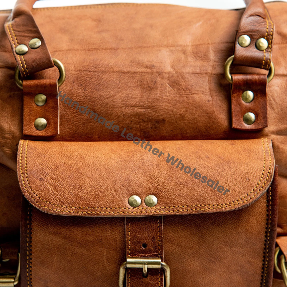 Walker Leather Office Travel Bag