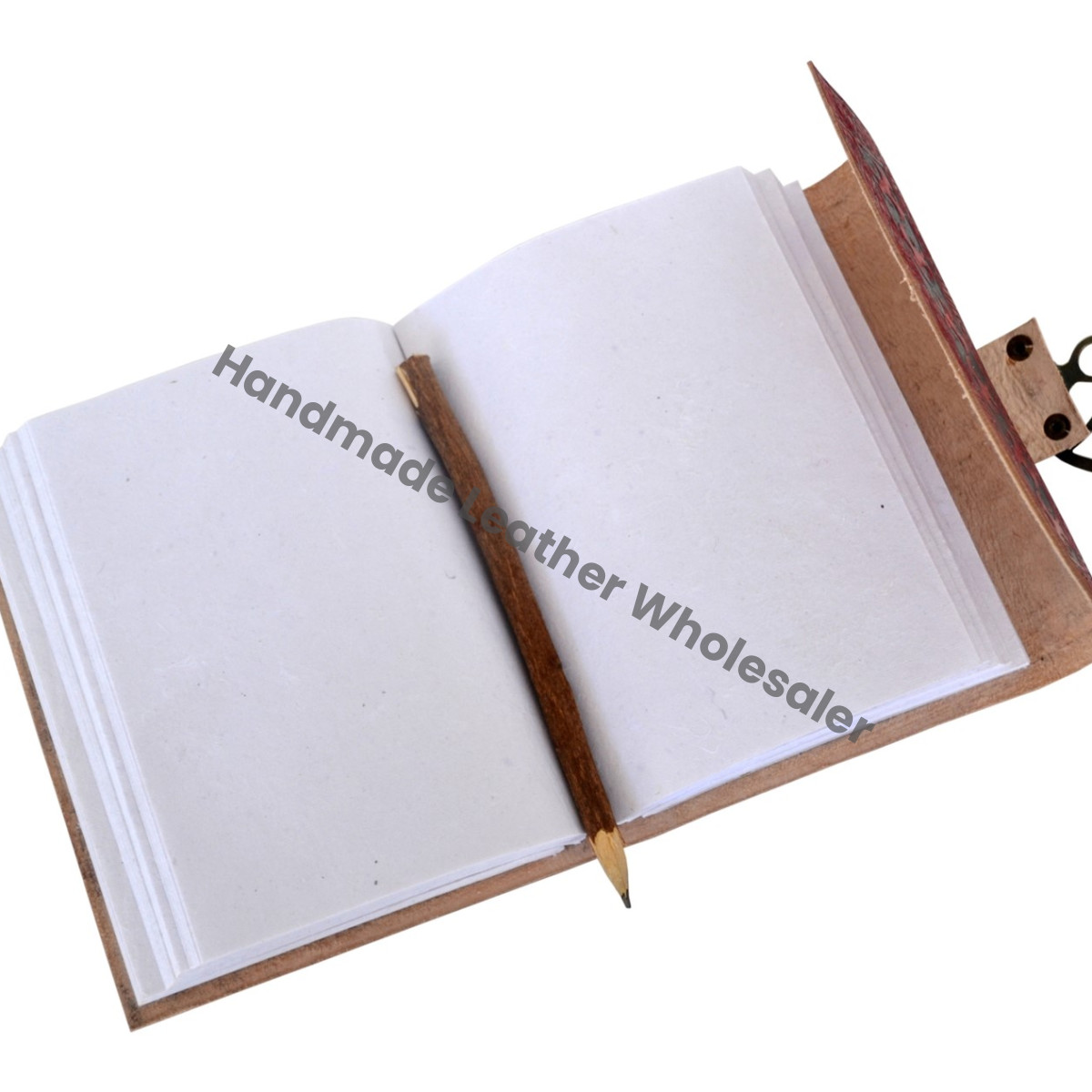 Yoga Man Leather Journal Dairy Classic Hard Cover Personalized Cotton Paper Bound Antique Book Sketching Drawing Black Red