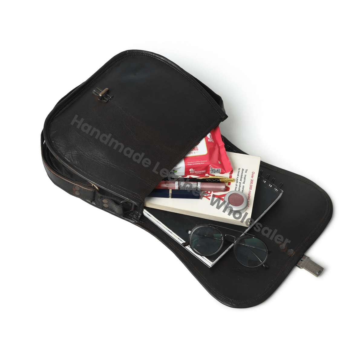 Zamora Black Crossbody Bag